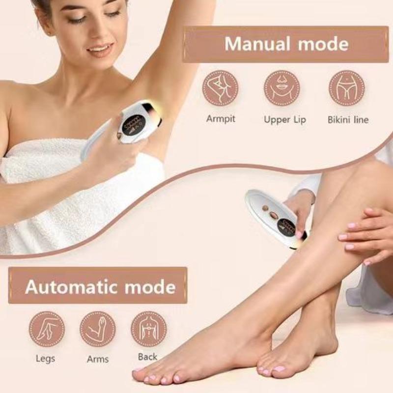 Portable Handheld Hair Removal Machine, 1 Box IPL Painless Strong Pulse Hair Removal Instrument, Laser Hair Remover for Women, Personal Care Appliances for Women and Men, Christmas Gift