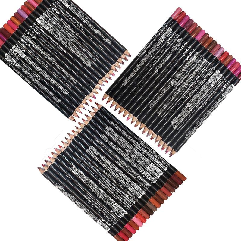 54 pcs NABI Lip Liner Pencils Long lasting eyeliner lipliner Cosmetic Makeup