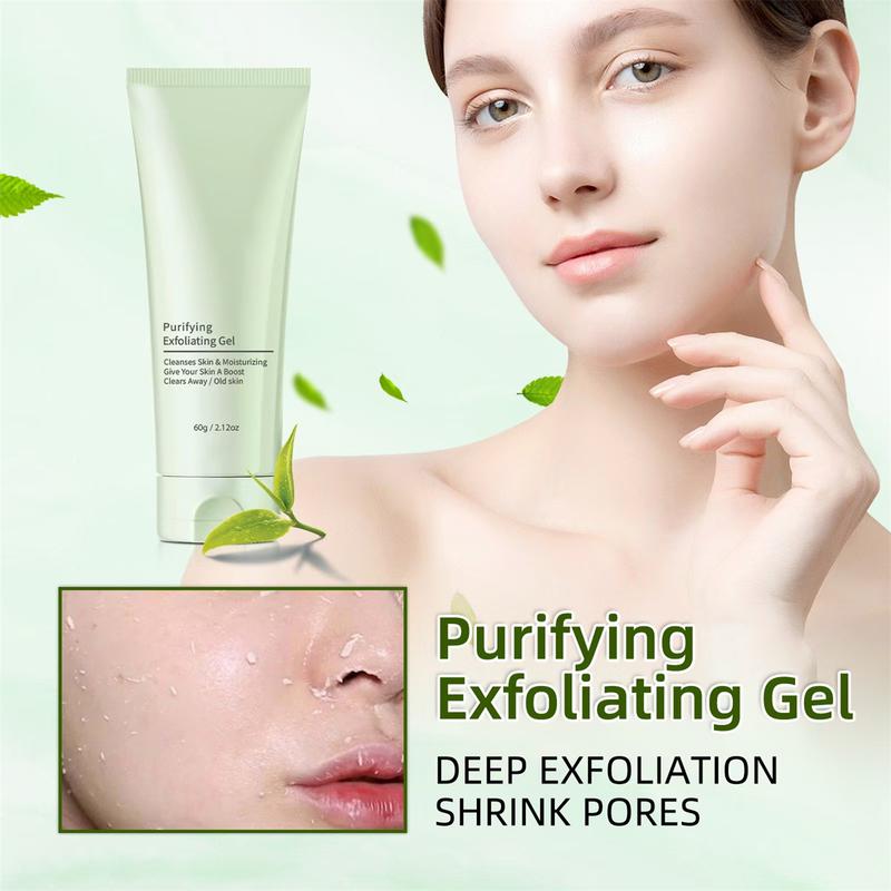 Purifying Exfoliating Gel Deep cleansing body scrub gel Skin care products