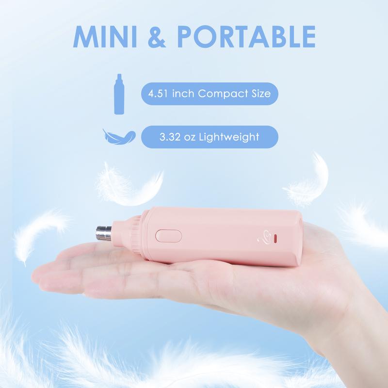 2-in-1 Portable Nose - Facial Hair Trimmer, Comfortable, Rechargeable. Electric Shaver, Eyebrow, Body, Nose Pore Removers, Gift for Winter, Christmas.