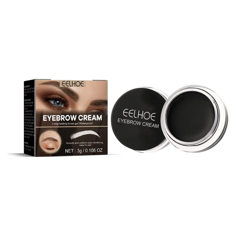 Eyebrow Pomade Cream, Waterproof Eyebrow Tinted Cream, Smudge Proof Eye Brow Cream, Long Lasting Eye Brow Styling Cream, Eyebrow Makeup Products