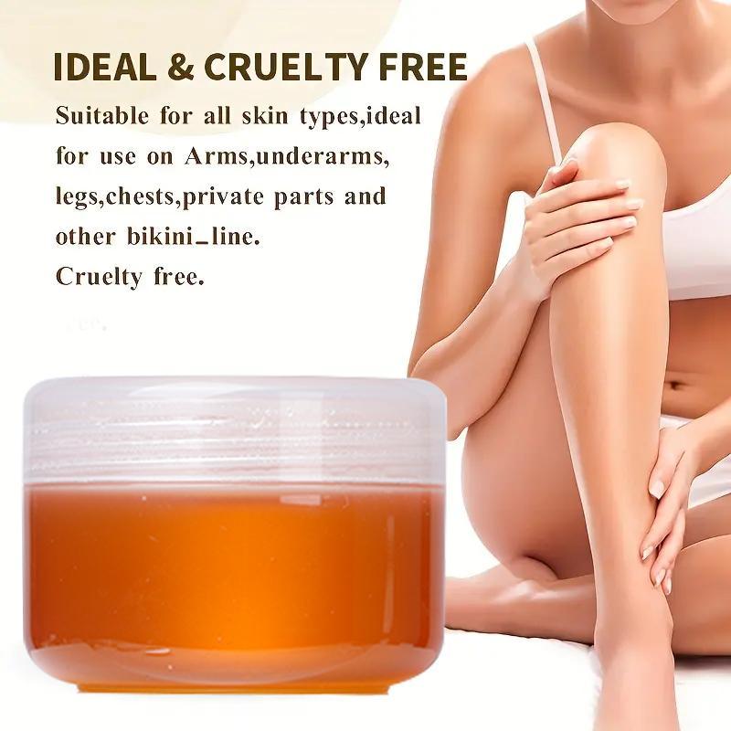 Honey Wax for Eyebrows, 8 Counts set Hair Removal Wax & Soothing Gel & Tools, Eyebrow Shaping Wax Set, Eyebrow Makeup Tool for Women