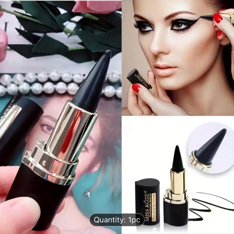 Long Lasting Eyeliner, 1 Count Waterproof Eyeliner Cream, Quick Drying Eyeline Pen, Easy to Apply for Eye Makeup, Professional Daily Makeup CosmeticAccessories