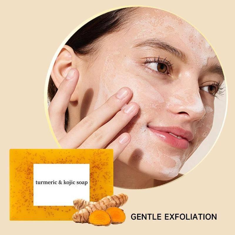 Turmeric Wash and Care Three Piece SetTurmeric Tablets, Turmeric Cleansing MousseTurmeric Soap Facial Cleansing Skincare FacialCleansing Cleanser