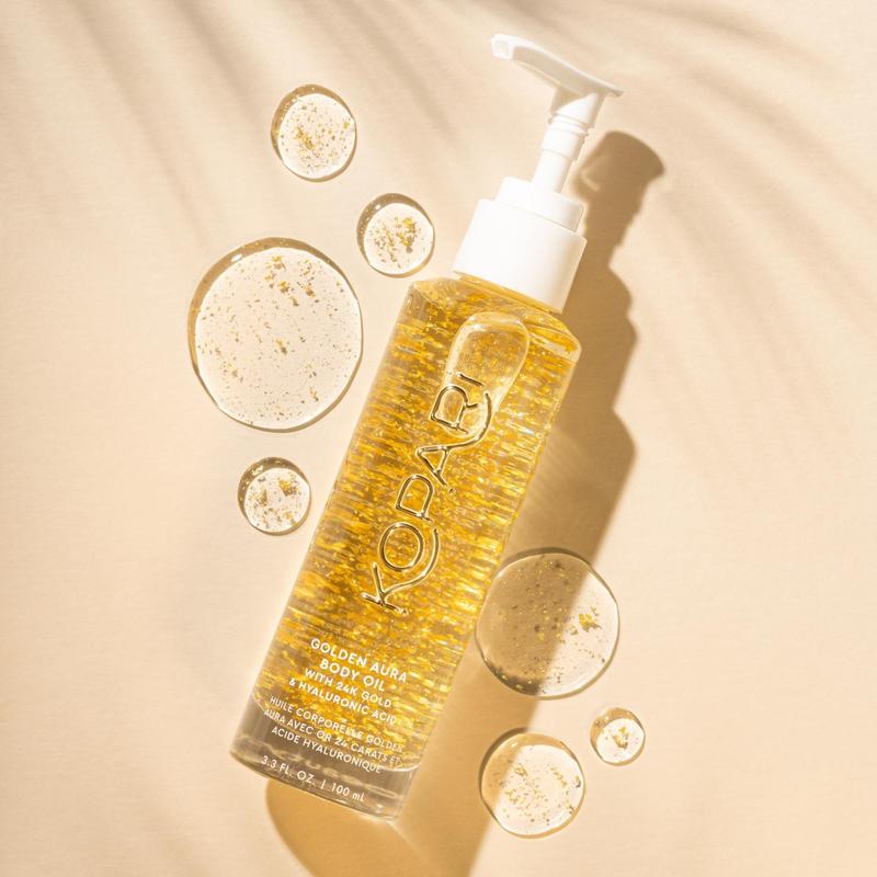 Golden Aura Body Oil with 24k Gold & Hyaluronic Acid