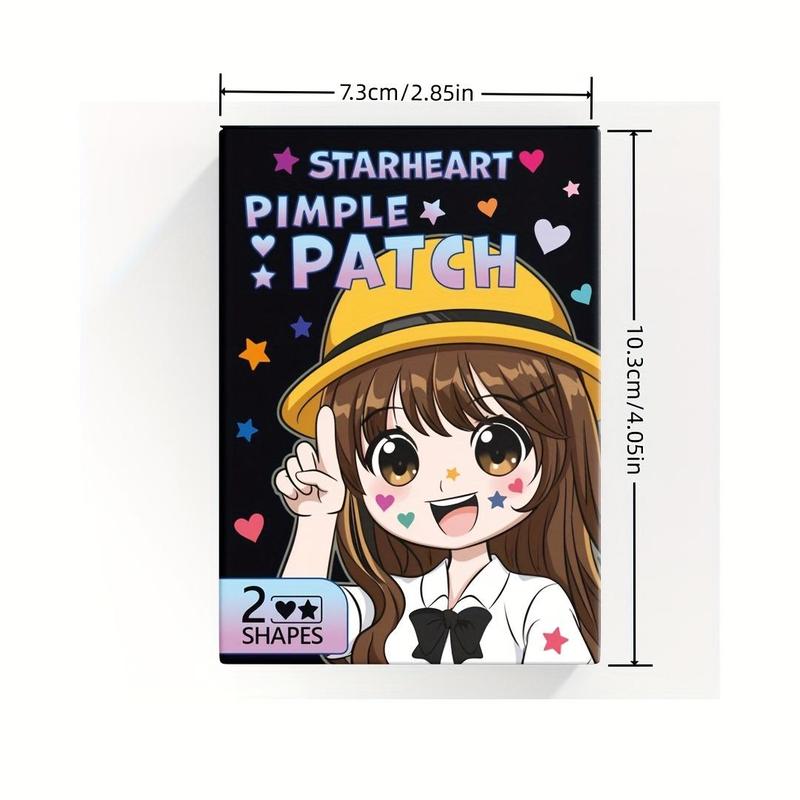 Star & Heart Shaped Acne Patch, 432pcs box Facial Covering Patches for Acne Pimple Zits Blemish, Facial Skin Care Product for Women & Men