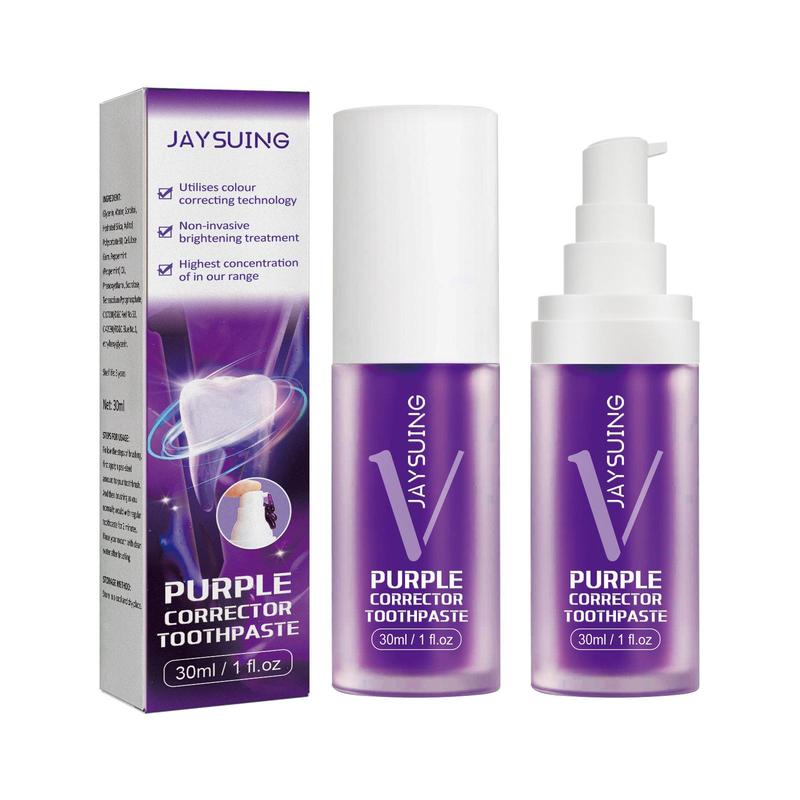 Purple Toothpaste, 1 Box Deep Cleaning Toothpaste, Oral Care Toothpaste for Removing Tooth Stains, Freshing Breath Toothpaste for Adults