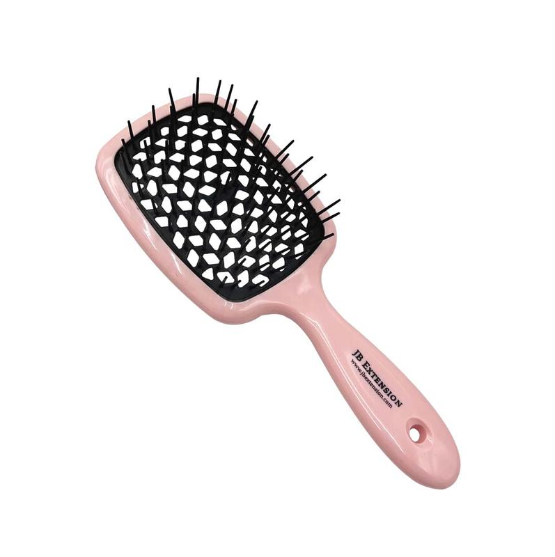 JBextension Detangling Brush for Pain-Free Brushing on All Wet or Dry Hair Types   Durable Anti-Static Bristles, Lightweight Handle, Vented Hair Brush Haircare Heatless