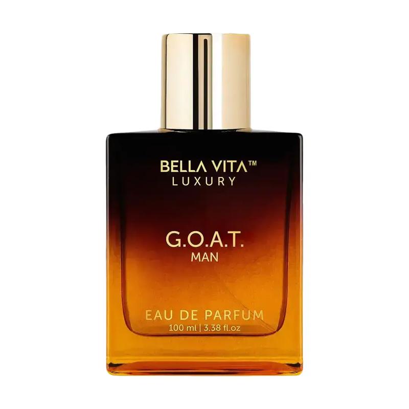 BellaVita Luxury's G.O.A.T. Man  | Eau De Parfum (EDP) | Bergamot, Amber & Vetiver | Woody & Musky | Long Lasting | Cruelty Free