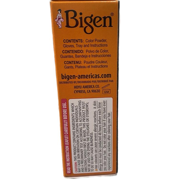 Bigen Permanent Powder Hair in #58 & #59