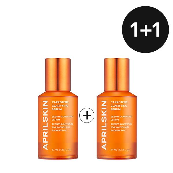 [APRILSKIN Official Shop] Carrotene Clarifying Serum (37ml) | Niacinamide+Carrot seed oil+Centella Asiatica Extract Soothing Serum|Korean Skincare | Glass Glow Serum