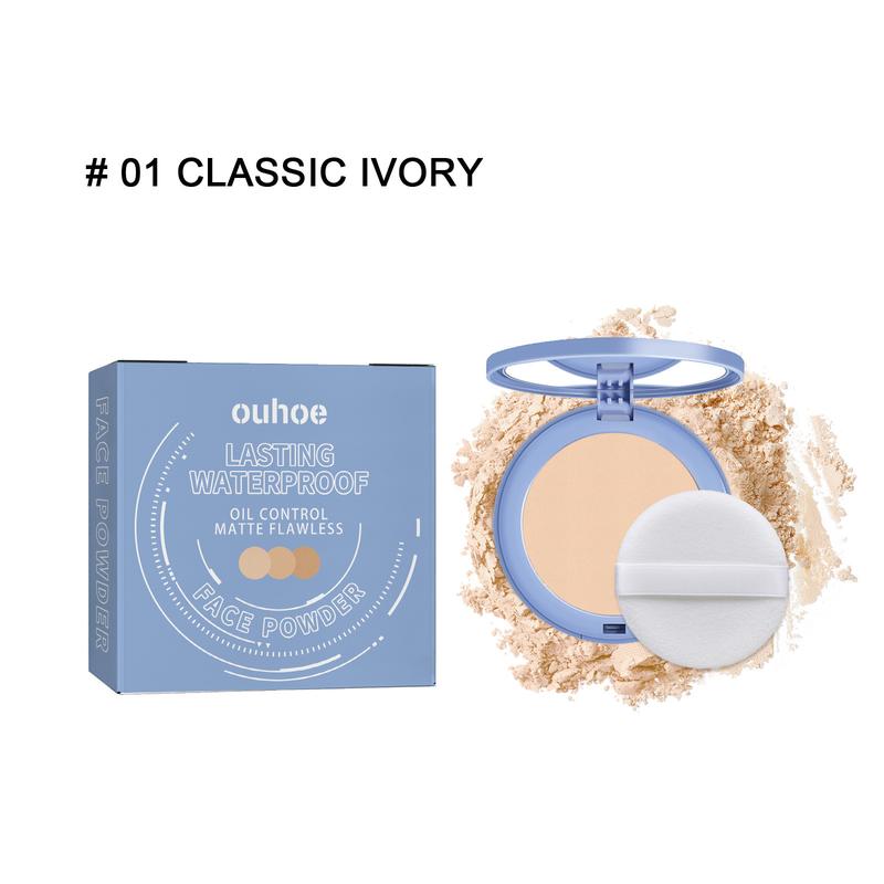 OUHOE setting powder, flawless and not easy to take off makeup, replenishing powder, natural, light and breathable setting powder