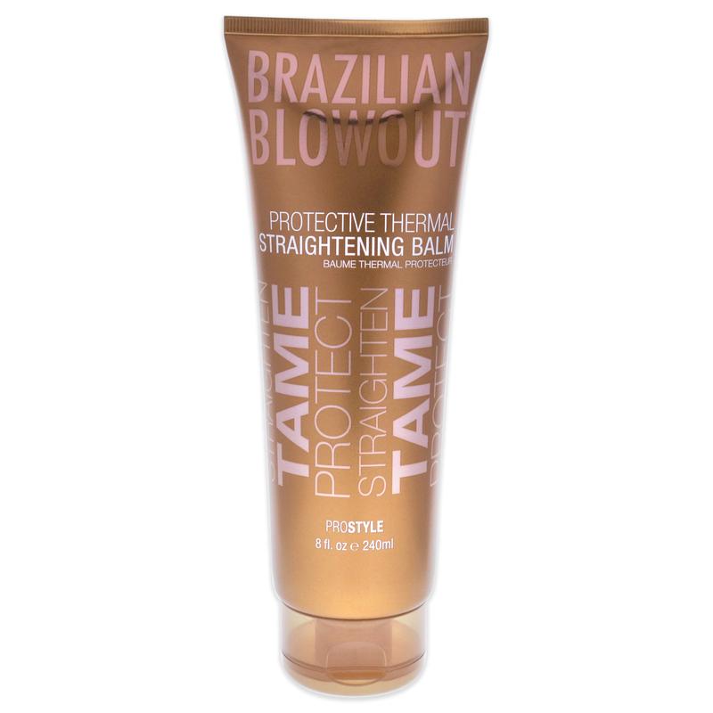 Acai Protective Thermal Straightening Balm by Brazilian Blowout for Unisex - 8 oz Balm