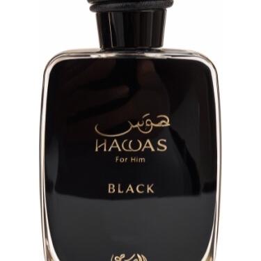 Rasasi Hawas Black Eau De Parfum For Men 100ml (3.4Oz) - New Rasasi Hawas Release - Great Men’s Cologne