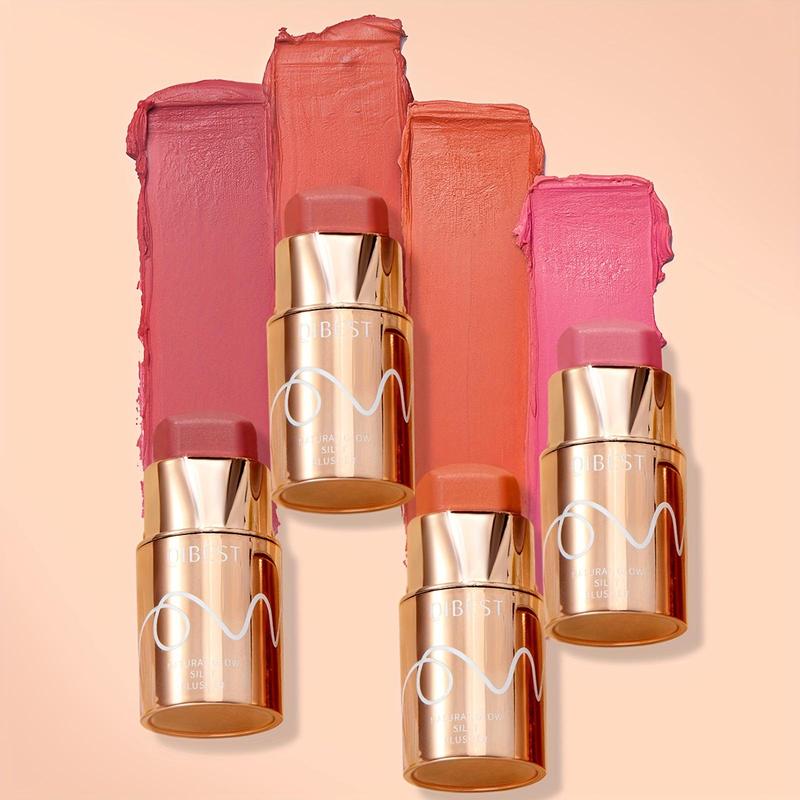 Long-lasting Velvet Blush Stick, Smudge-proof Blush Stick, Easy To Apply and Portable Blush for Natural-looking Cheeks