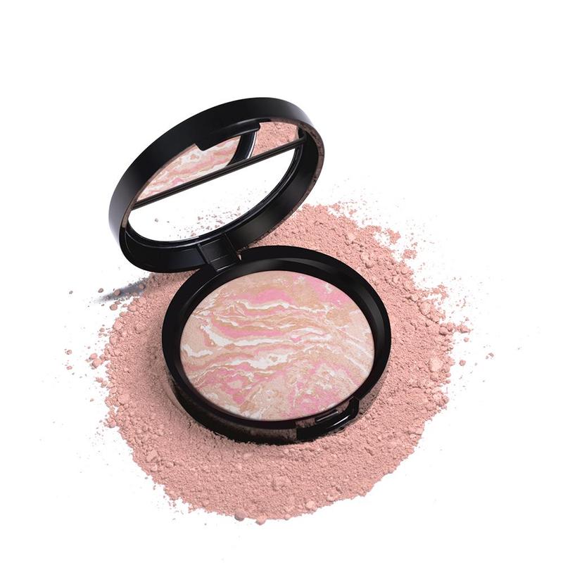 Baked Foundation Powder, Oil Control Makeup Foundation, Baked Contour Powder,  Makeup Product for Women & Girls, Back To School, Facial Makeup