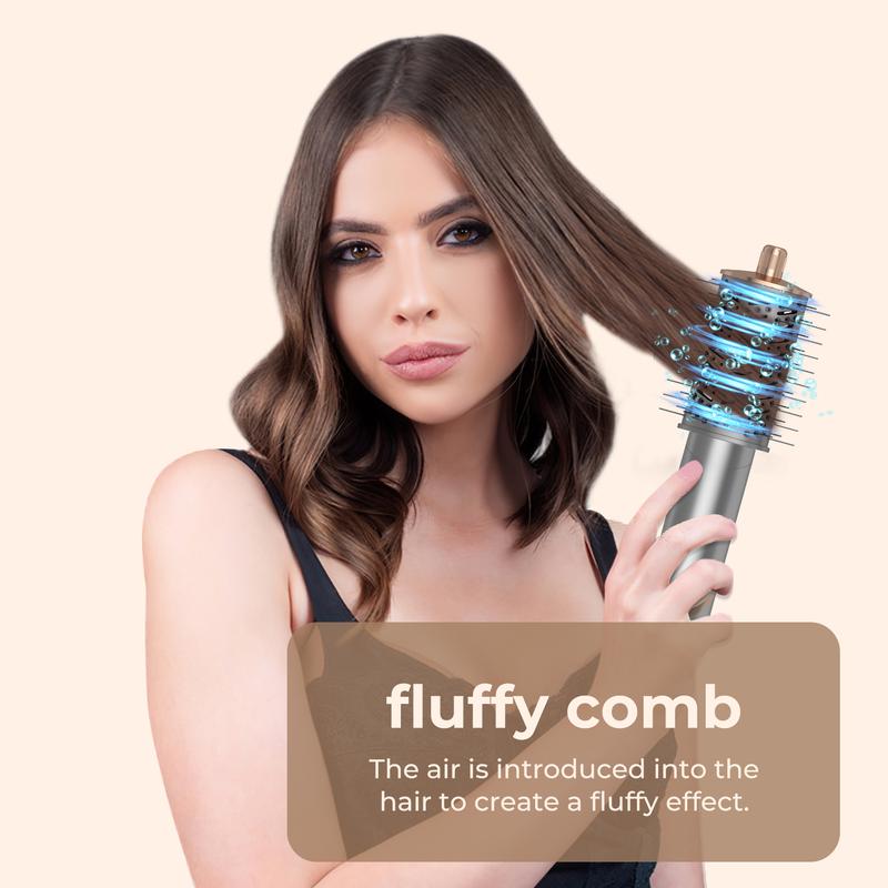 8-in-1 Hair Magic Styler with Negative Ionic Technology and High-Speed Drying hairdryers professional hair dryer Brush