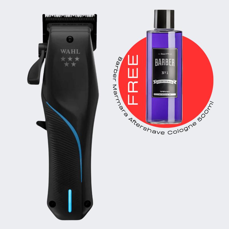 Wahl 5-Star Vapor™ Clipper with F32 FADEOUT™ Blade with FREE Marmara Aftershave Cologne 500ml