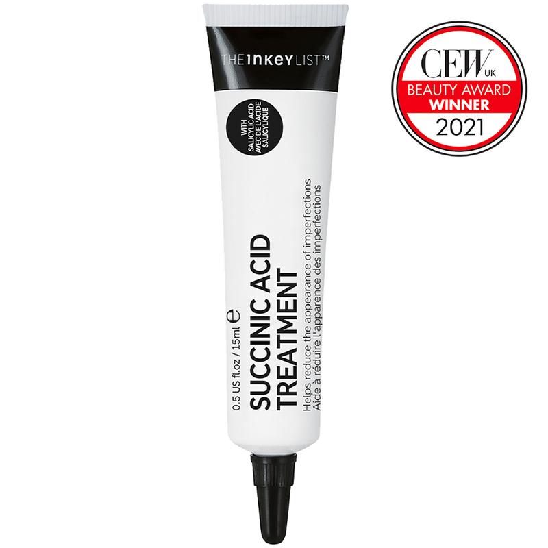 Succinic Acid Acne Treatment - Reduces Blemishes & Oil Levels Cream Skincare Salicylic Clear