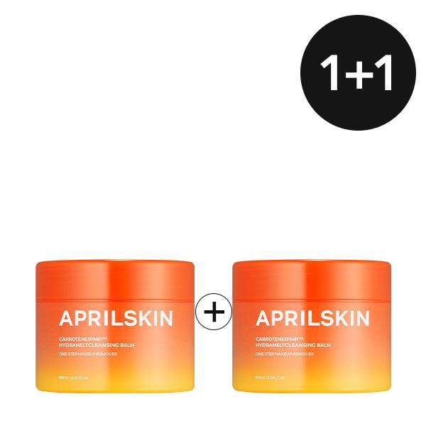 [APRILSKIN Official]  5 Stars Carrotene IPMP Hydromelt Cleansing Balm (90ml) | Blackhead Melting & Makeup Removal for Glass Skin | Kbeauty