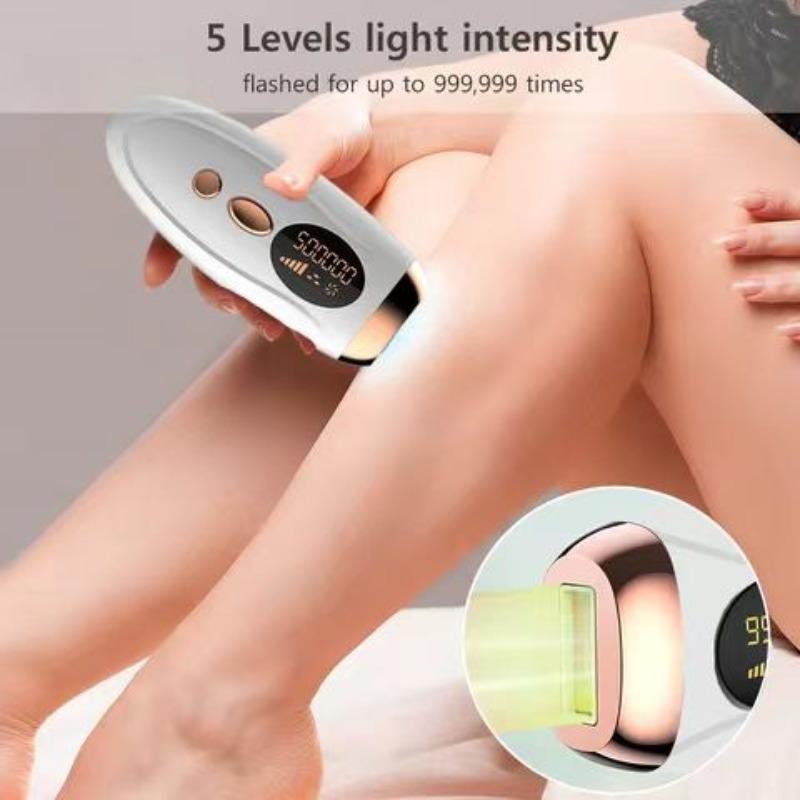 Portable Handheld Hair Removal Machine, 1 Box IPL Painless Strong Pulse Hair Removal Instrument, Laser Hair Remover for Women, Personal Care Appliances for Women and Men, Christmas Gift