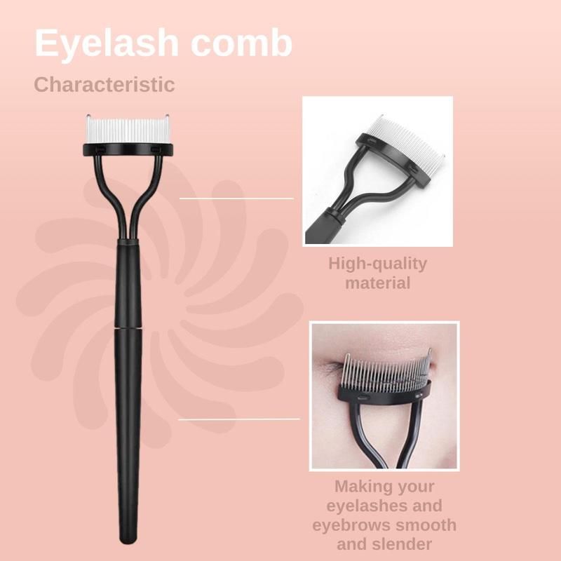 Eyelash Curler with Eyelash Combs & Brushes, Summer Gifts, 12pcs set Lash Curler Kit, Classic Lash Curler with Replacement Pads & Eyelash Separator Tool & Spoolie Brushes, Eyelash Curlers with Lash Separator Tool, Eye Makeup Cosmetic Tool