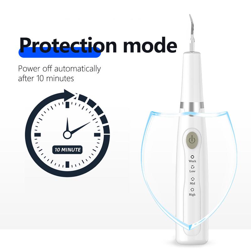 JOYYE Teeth Cleaner,effectively removes plaque and stains without damaging gums with ultrasonic technology. Cleans teeth and mouth for fresh breath. Small and portable USB rechargeable, Father's day gift Oral Plug Cordless Cleansing