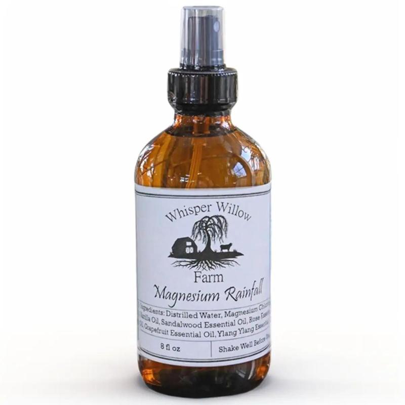 Magnesium Rainfall Daily Body Oil Spray with Essential Oils for All Skin Types! Body Care Deodorant