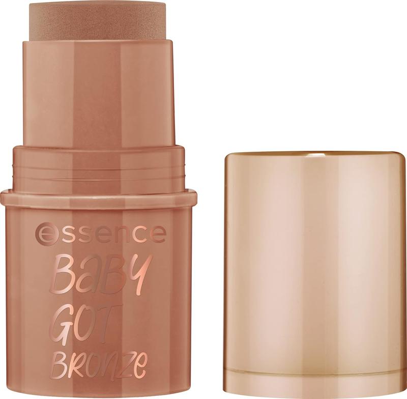 essence | Baby Got Bronze | Cream Bronzer Stick Easy to Apply & Blend | Vegan & Cruelty Free | Free From Gluten, Parabens, Preservatives, & Microplastic Particles (10 | Cinnamon Spice)