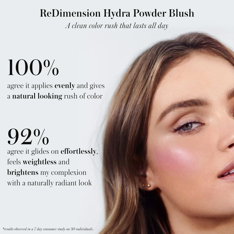 ReDimension Hydra Powder Blush Makeup with  Compact -       Organic Gel Nourishing Calcium French