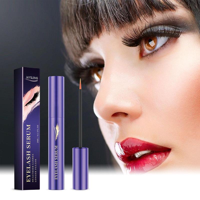 Long Lasting Eyelash Serum, Natural Curling Eyelash Extensions Essence, Gentle Eyelash Care Product for Women & Girls