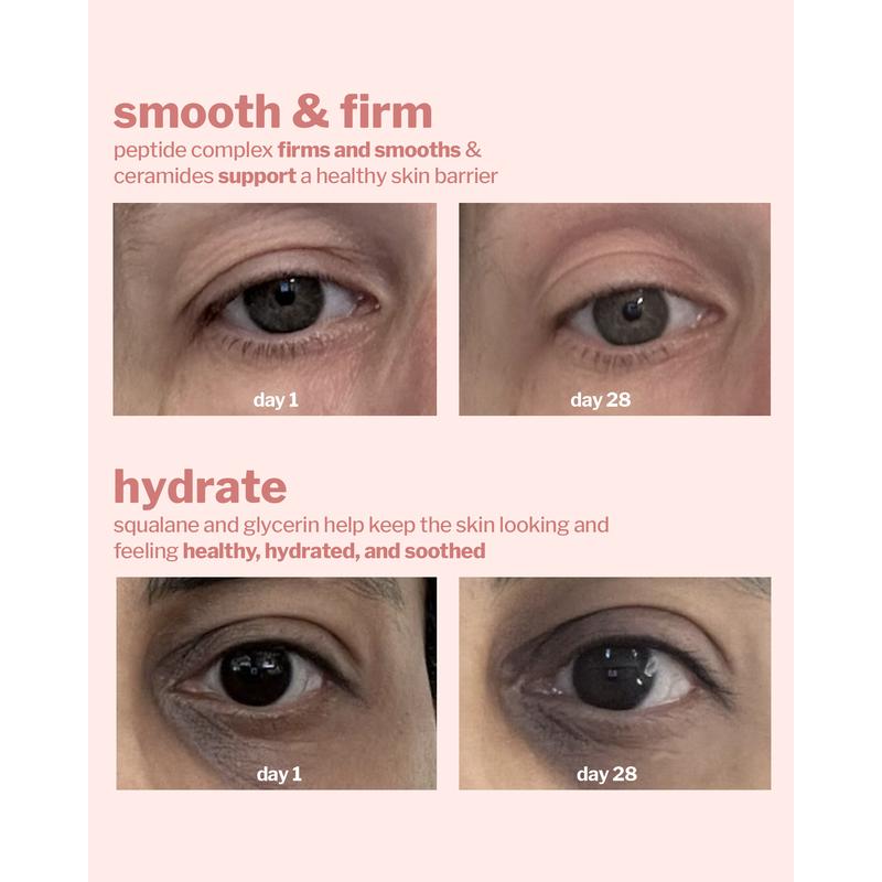 Peptide fine line eye gel