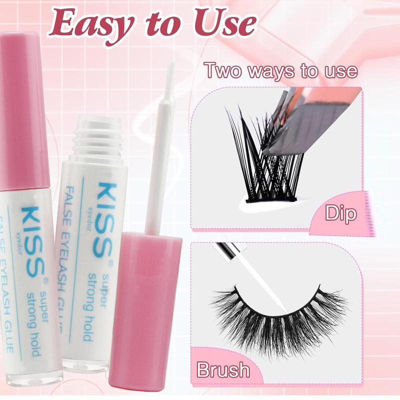 Long Lasting False Eyelash Glue, Waterproof Eyelash Glue, Quick Drying Eyelash Glue, Professional Makeup Accessories For Women, Christmas Gift