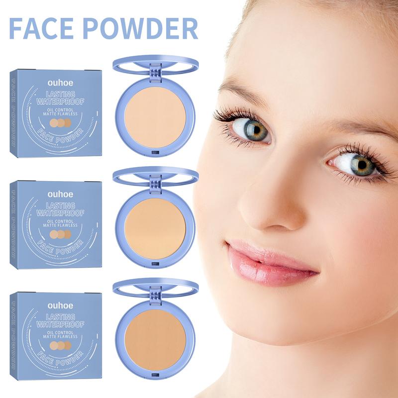 OUHOE setting powder, flawless and not easy to take off makeup, replenishing powder, natural, light and breathable setting powder