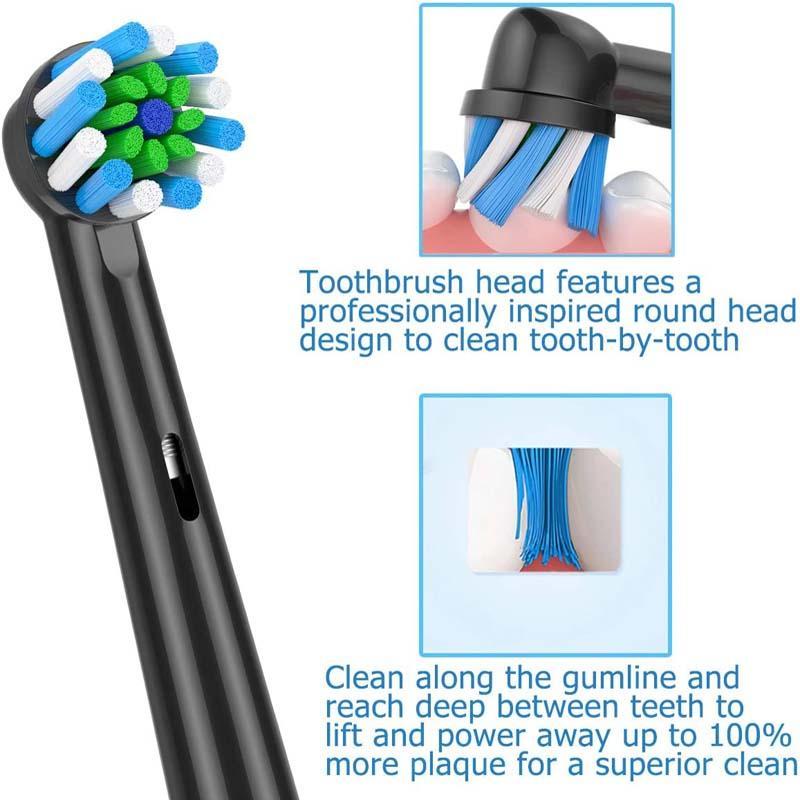 Toothbrush Heads Replacement, Toothbrush Heads Compatible with Braun Oral B 7000 pro 1000 9600  5000 3000 8000, Personal Care Accessories