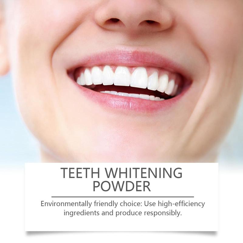 Teeth Brightening Powder, Oral Care Teeth Cleaning Powder, Freshening Breath Teeth Stain Remover, Oral Care Product for Men & Women