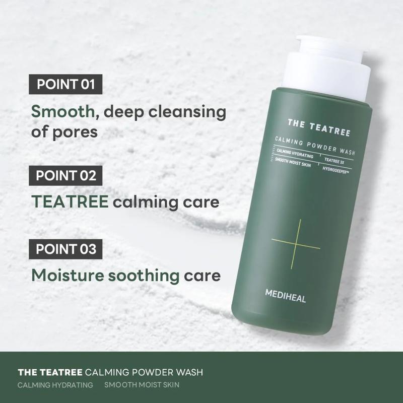 MEDIHEAL OFFICIAL The Teatree Calming Powder Wash Cleanser Cleansing