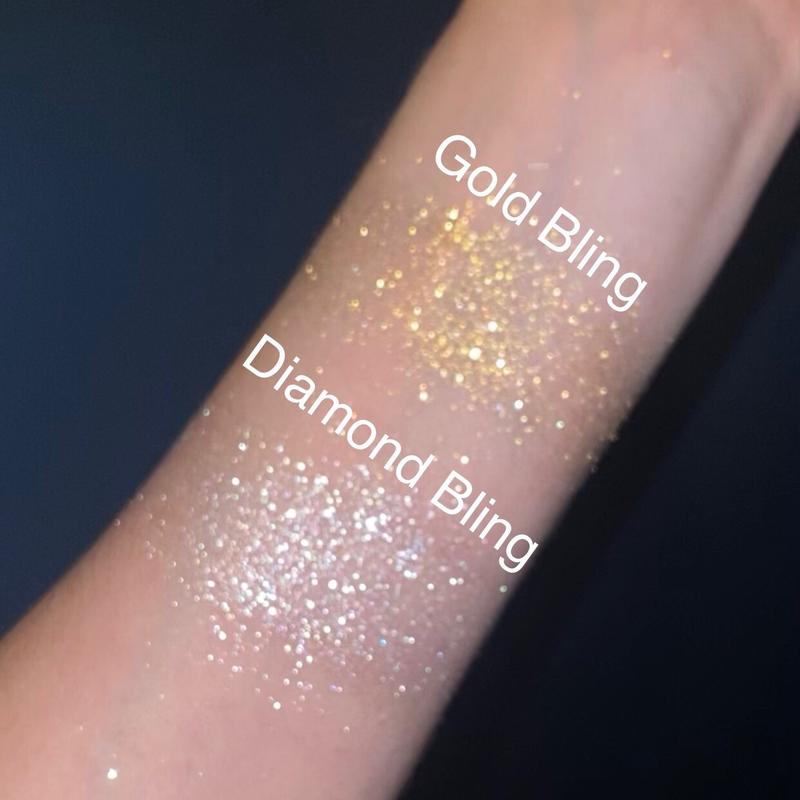 Luxury Bling Highlighter (Loose) - Angelic & Hood Shop - viral shimmer glitter highlighter brow bone topper body highlight