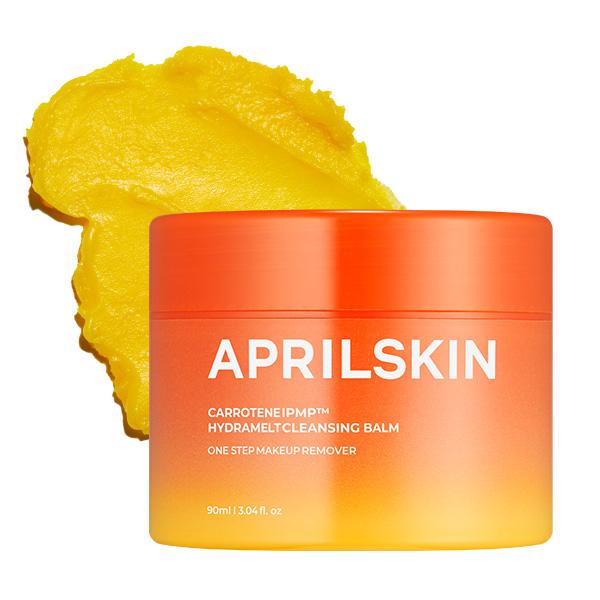 [APRILSKIN Official]  5 Stars Carrotene IPMP Hydromelt Cleansing Balm (90ml) | Blackhead Melting & Makeup Removal for Glass Skin | Kbeauty