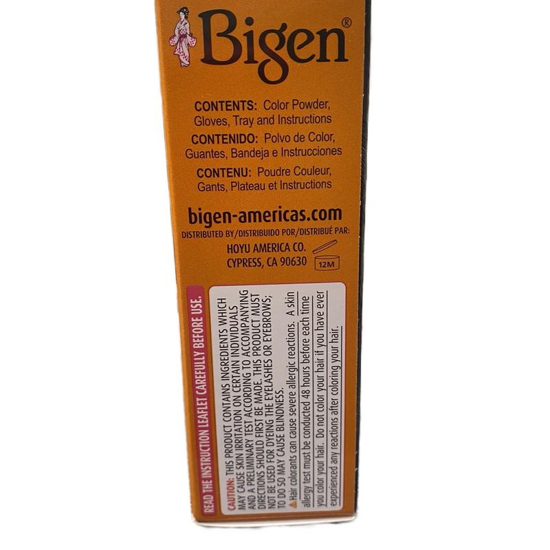 Bigen Permanent Powder Hair in #58 & #59