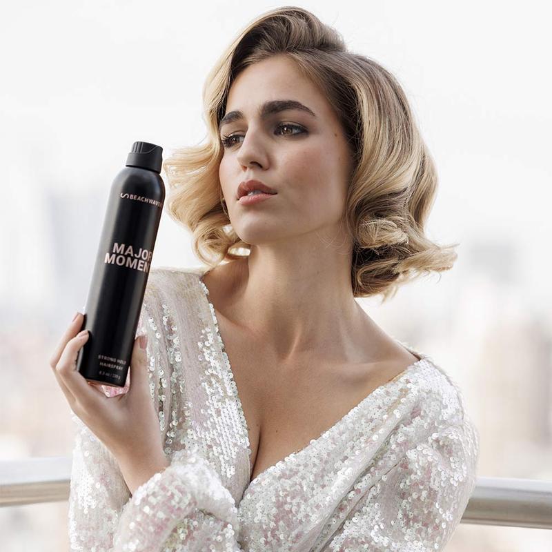 Major Moment Strong Hold Hairspray - Travel Size - Beachwaver Co. Travel Friendly Strong Hairspray