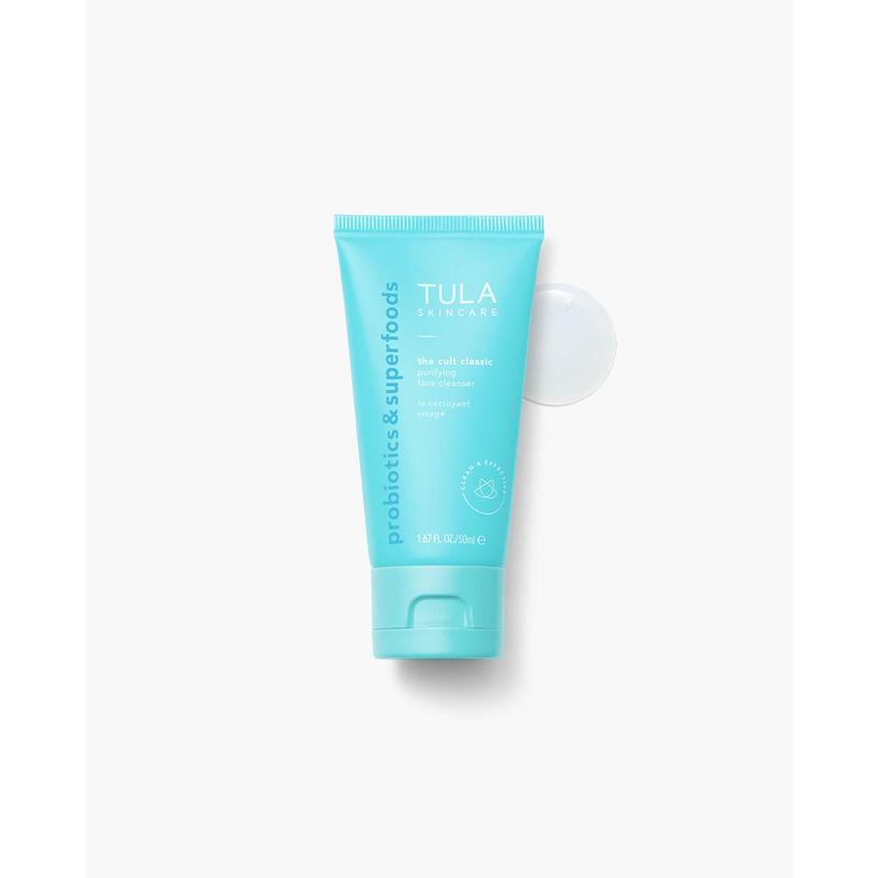 travel size purifying face cleanser