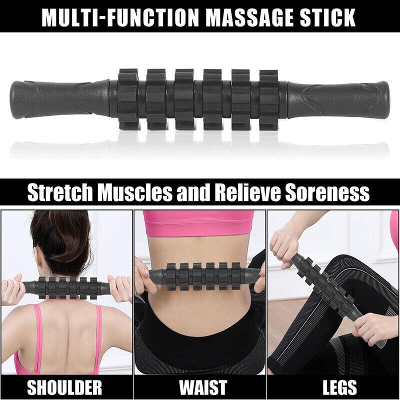 6 in1 Foam Roller Set High Density Deep Tissue Massager for Muscle Massage