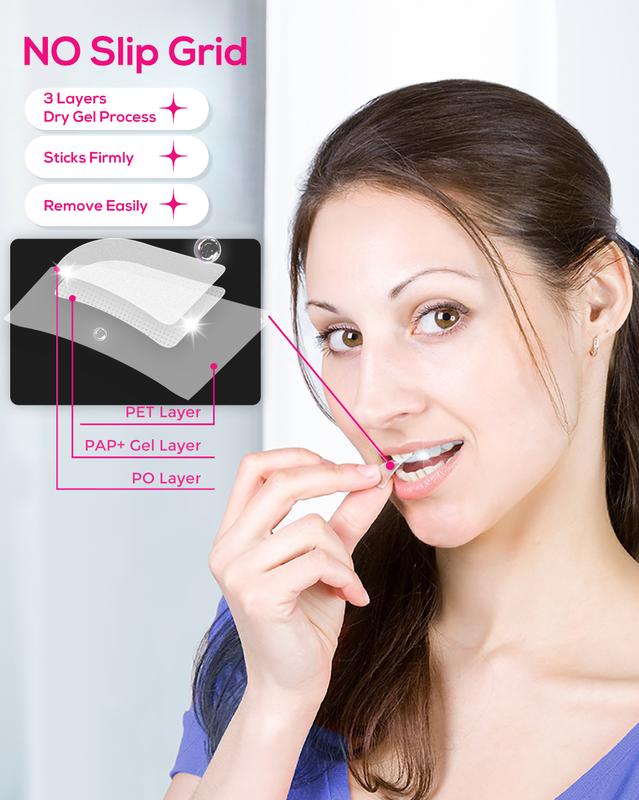 Teeth Whitening Strips - 30+ Uses, Effective, Painless, Non-Sensitive, Easy to Use - Oral