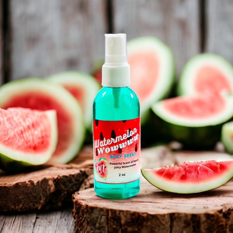 Watermelon wowwww Body Spray Hydrating women unisex Scented Body Care Fragrance Sugar Aroma