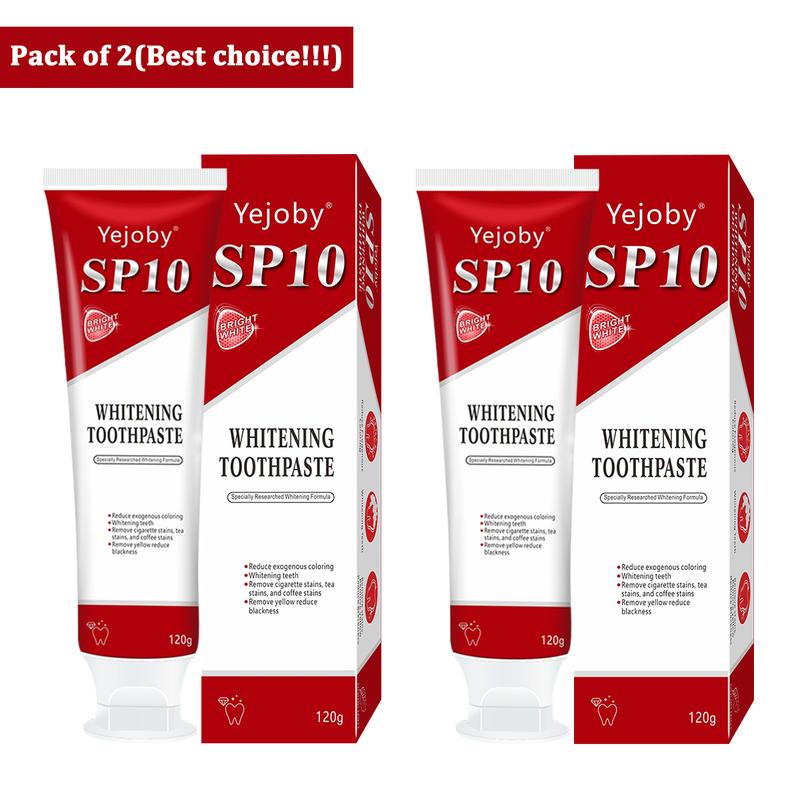 [Upgraded Version] SP-10 whitening Toothpaste, Super sp10 brightening Oral probiotic, sp 10 Bright White Toothpaste for Stain Removing, Fresh Breath & Teeth Health  Whitening Solution Effect is better than SP-7 and SP-8,SP-6 SP-4 sp-6 sp8 sp6 sp4 SP-10