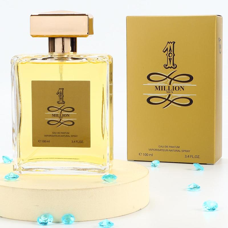 100ml Men's Cologne, Long Lasting Fragrance for Men, Warm Spicy Oriental Scented Perfume for Dating, Shopping, Party