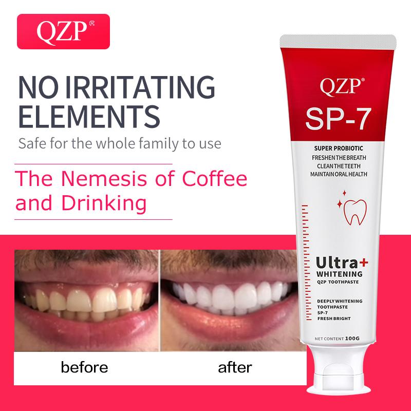 Whitening Toothpaste,Deep Cleaning For Fresh Breath,Oral Care Toothpaste For Home And Travel Use,No Irritating Elements,For Sensitive Teeth