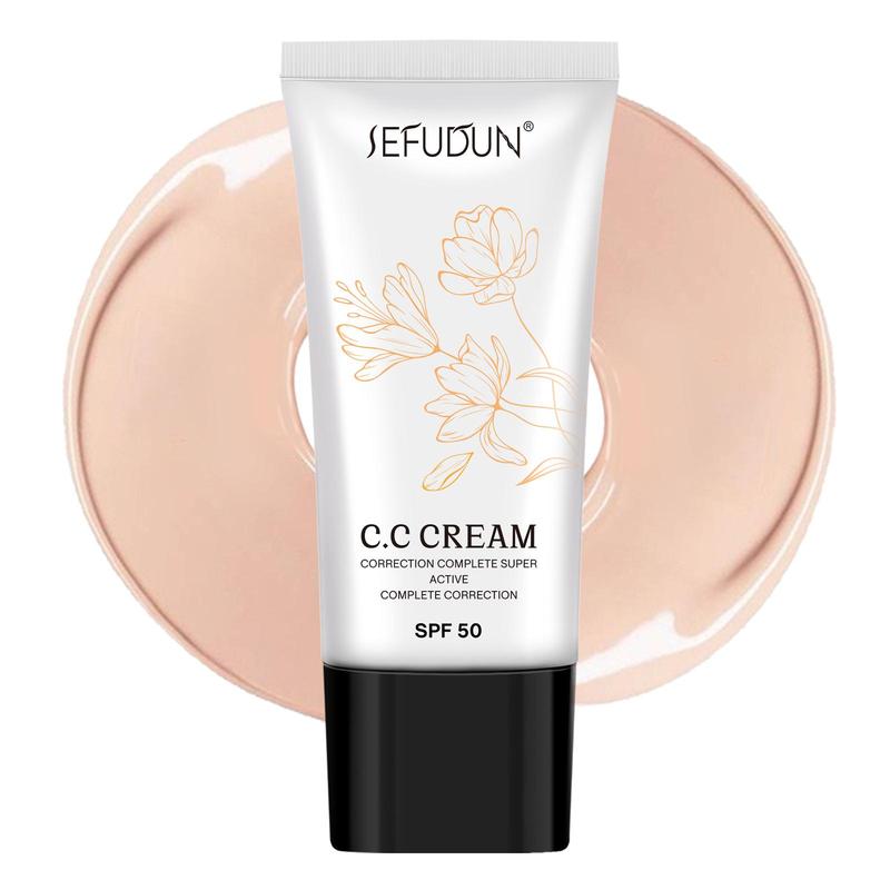 6-in-1 Makeup Base Cream, 2 Counts Hydrating Face Makeup Primer, Long Lasting Brighten Skin, Waterproof Natural Color Makeup Base