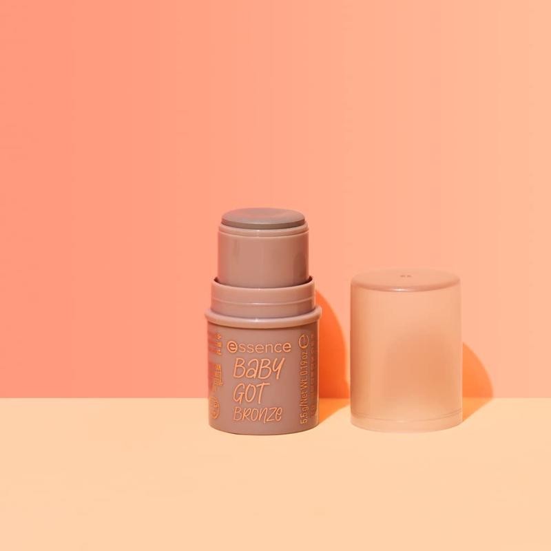 essence | Baby Got Bronze | Cream Bronzer Stick Easy to Apply & Blend | Vegan & Cruelty Free | Free From Gluten, Parabens, Preservatives, & Microplastic Particles (10 | Cinnamon Spice)